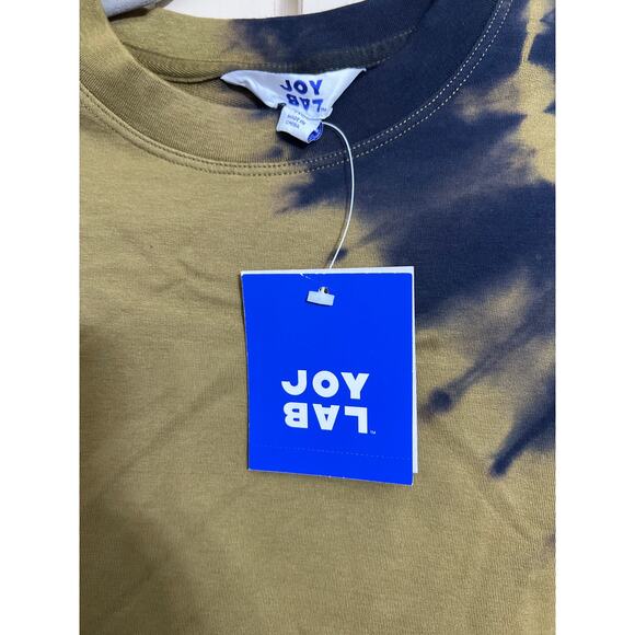 NWT JoyLab size XS tie dye sweatshirt top green & black - Picture 4 of 4